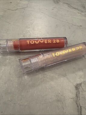 Tower 28 Iced Pistachio & Magic limited edition lip glosses